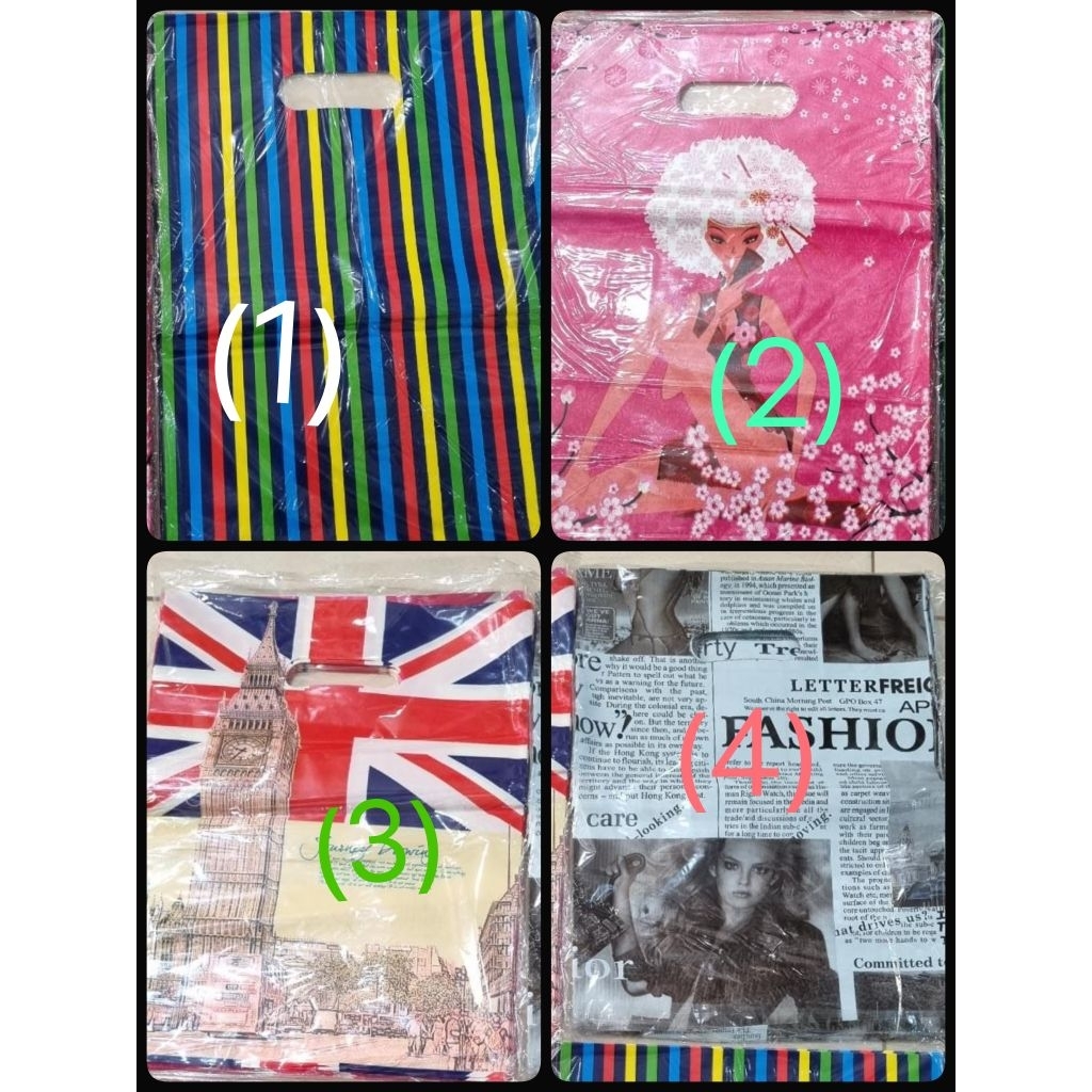 

kantong plastik oval / kantong fashion kado premium 25x35