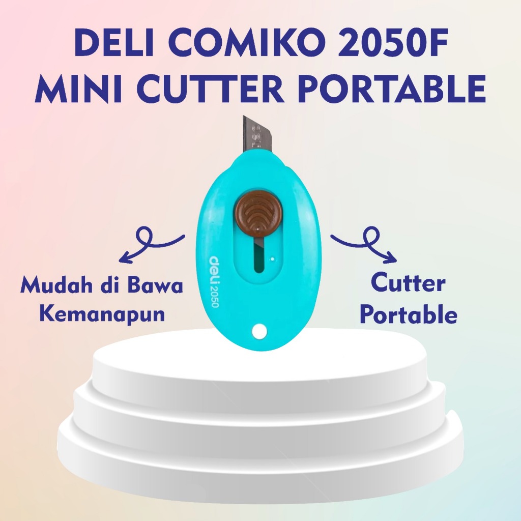 

DELI CUTTER MINI E2050/CUTTER MINI LUCU/CUTTER PEMBUKA E2050