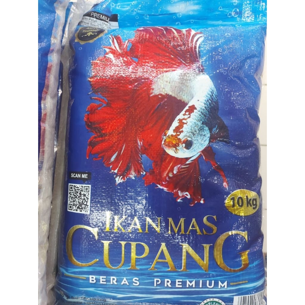 

Beras Premium IKAN MAS CUPANG 10KG