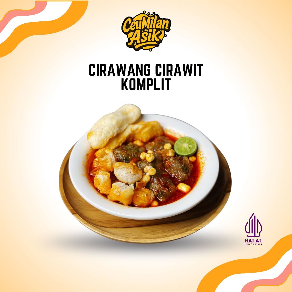 

CEUMILAN ASIK CIRAWANG/CIRAWIT Baso Aci Tulang Rangu Bawang Cabe Rawit Komplitkemasan instan