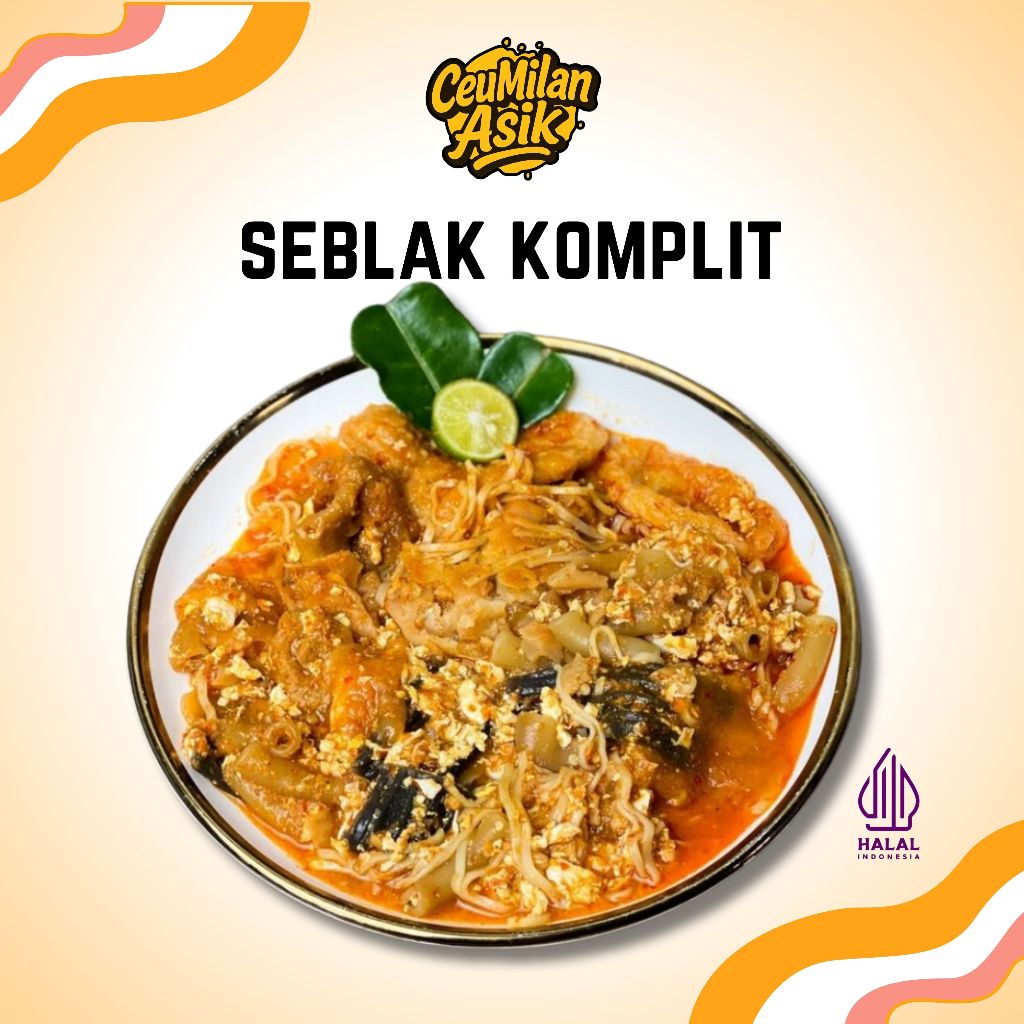 

CEUMILAN ASIK Seblak Jumbo Kemasan Instan