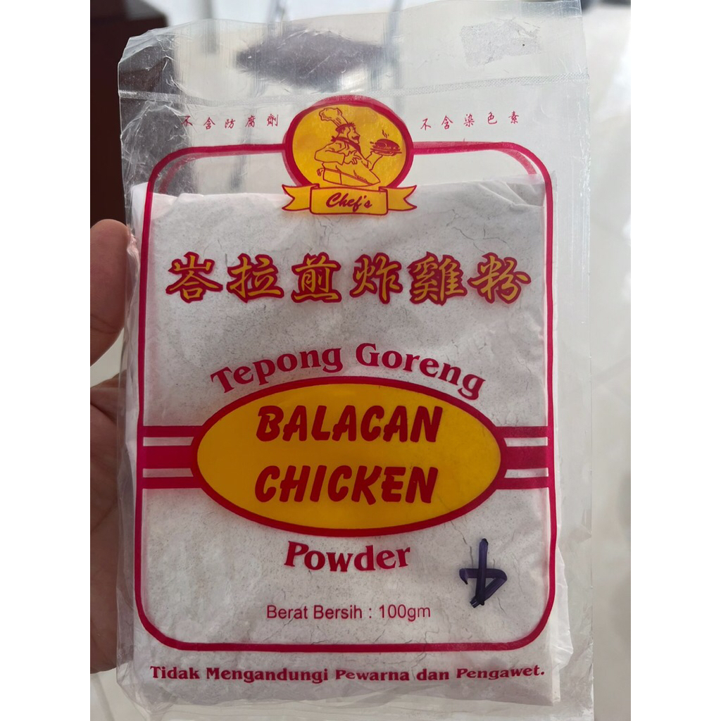 

Famous in Penang Chef’s Tepung Goreng Belacan Chicken Tepong Balacan