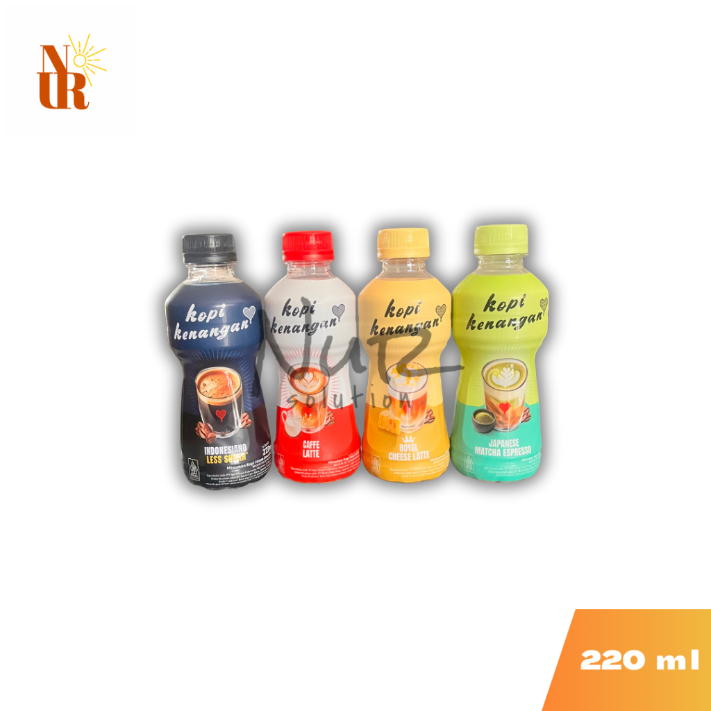 

Kopi Kenangan 220ml (Royal Cheese, Matcha, Caffe Latte, Indonesiano)