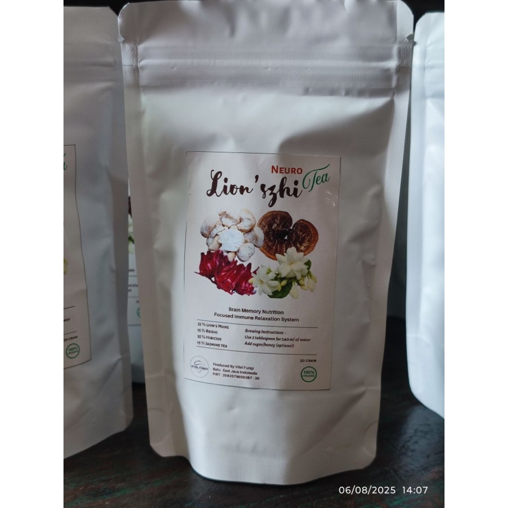 

Lion's Zhi Neuro Tea - Ramuan herbal untuk meningkatkan fungsi otak