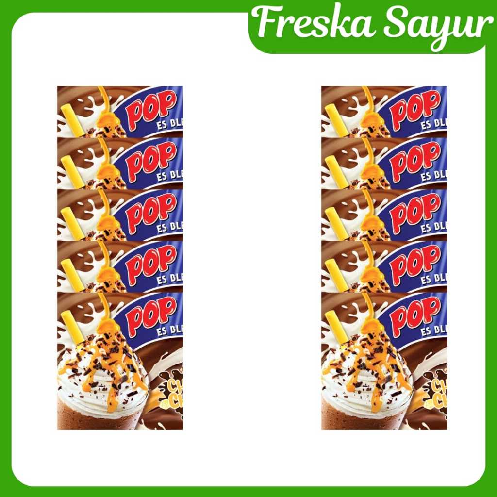 

Pop Ice Es Blender Rasa Coklat 1 Renceng Isi 10