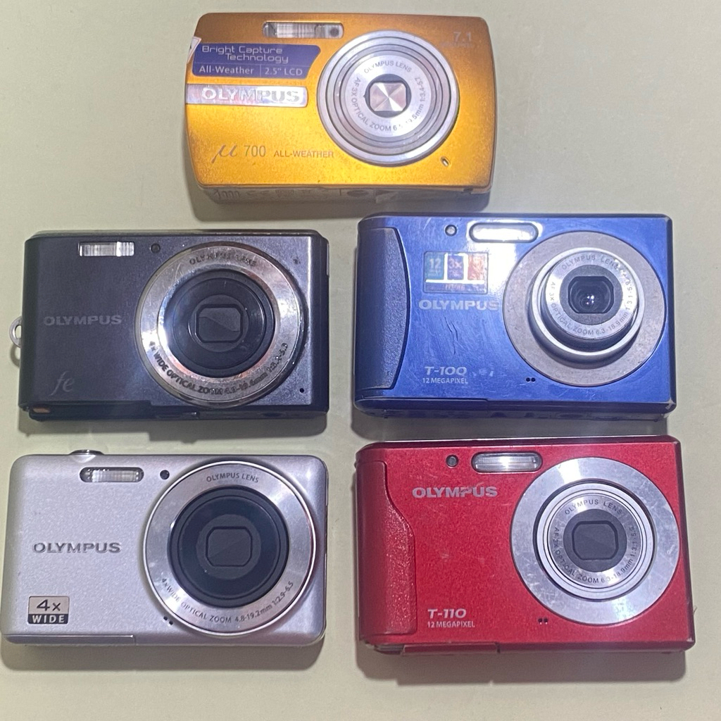 [BACA DESC] Kamera Digital OLYMPUS Pocket Digicam Camdig Bekas Second Murah Berkualitas Jual Apa Ada