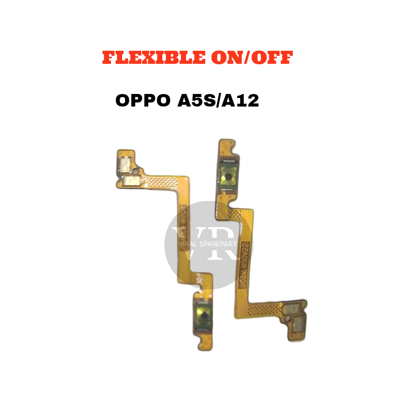 FLEXIBEL ON OFF / TOMBOL ON OFF OPPO A5S