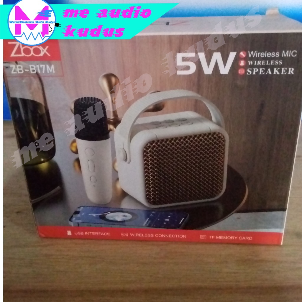 Speaker WIRELESS PORTABLE Zbox B17M
