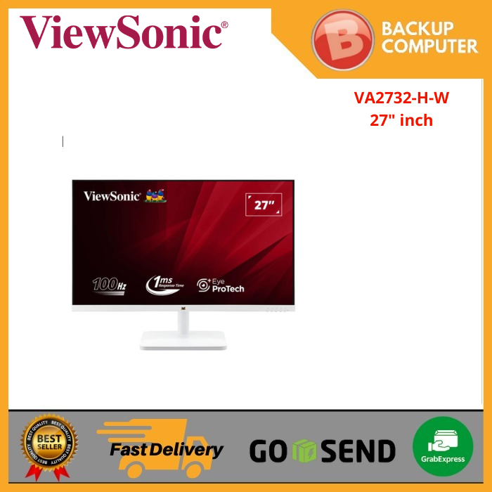 MONITOR VIEWSONIC VA2732-H-W 27" INCH 1MS RESPONSE TIME