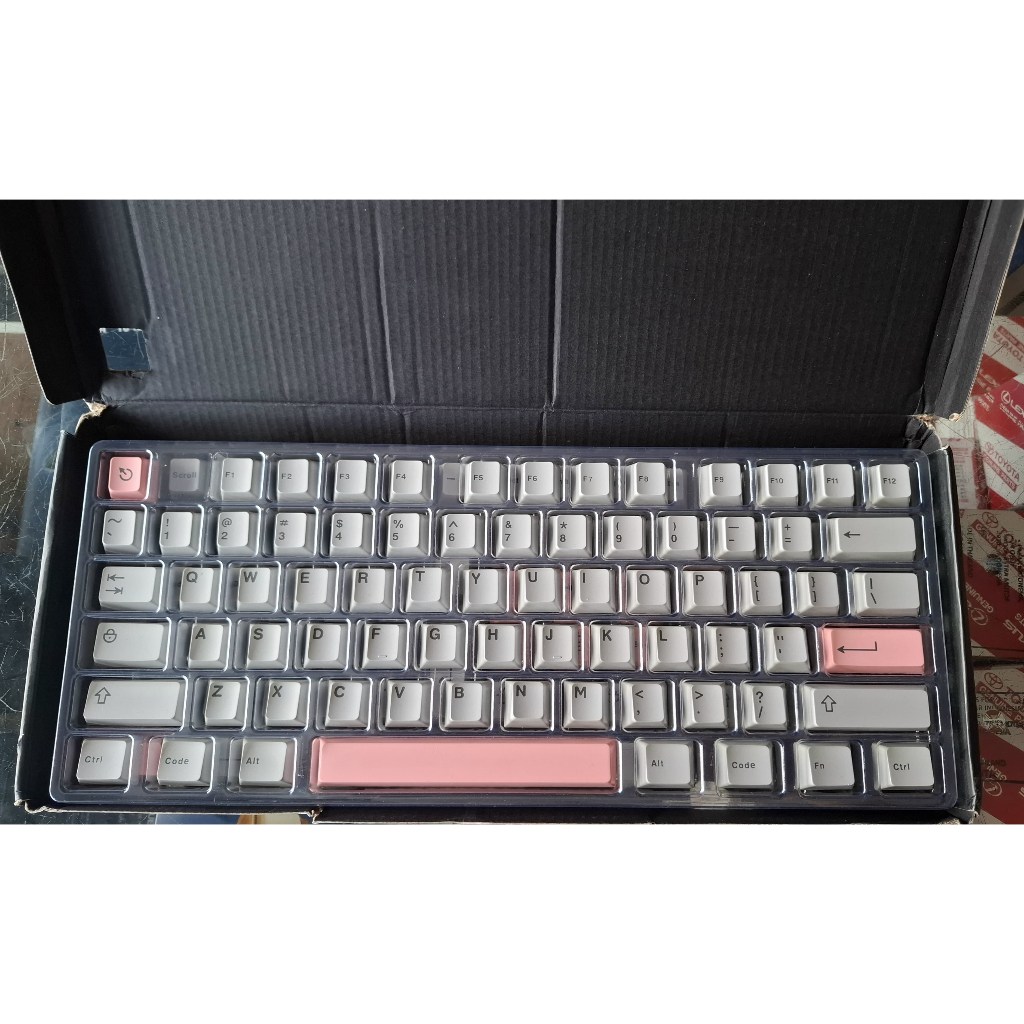 Keycaps Modern Dolch Light (Pink) ABS Doubleshot