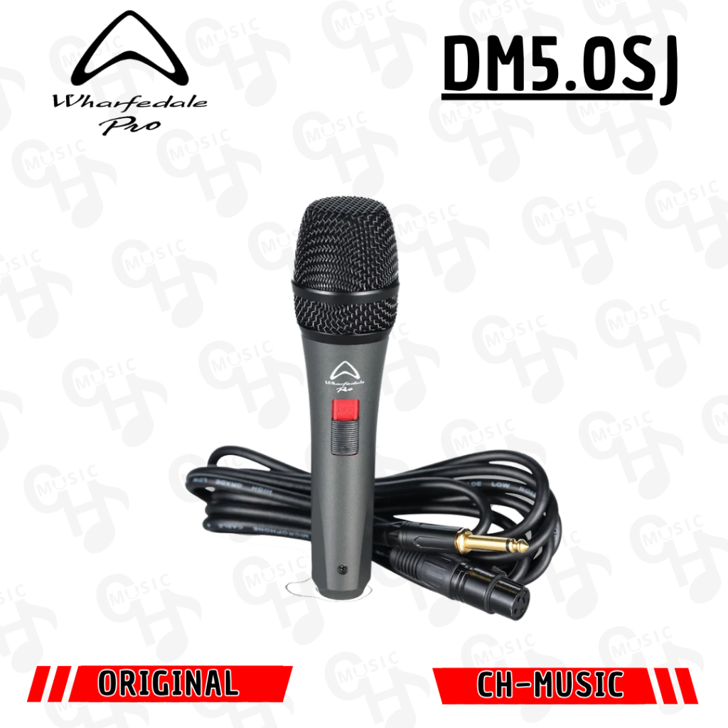 Wharfedale Pro DM5.0SJ Dynamic Microphone Original DM-5.0SJ