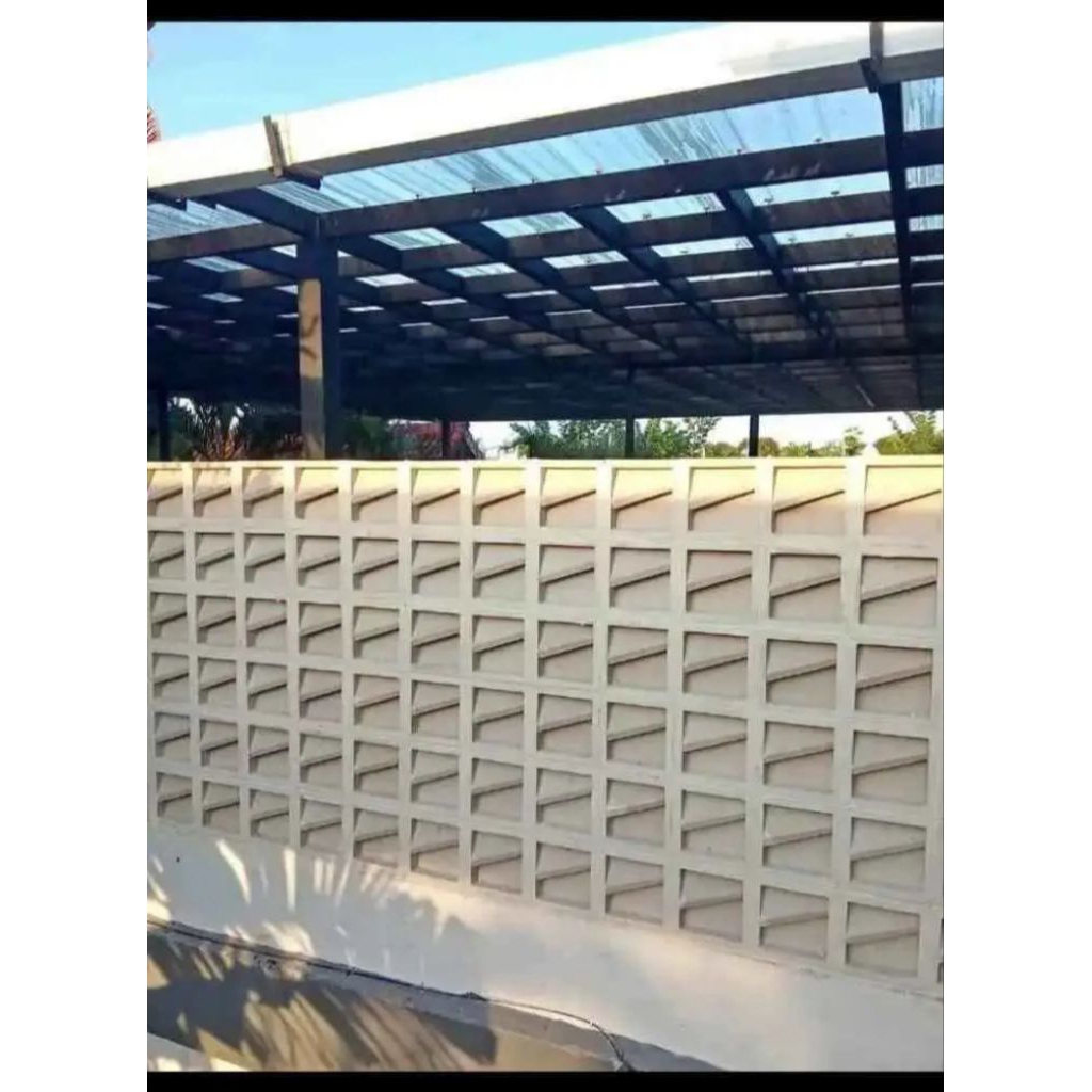 Roster Beton Lubang Angin Minimalis ukuran 20x20 tebal 10 cm