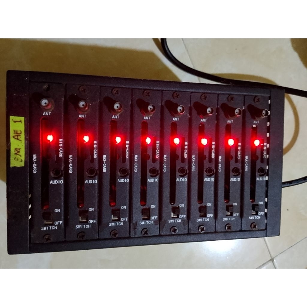 modem pool 8port bekas normal