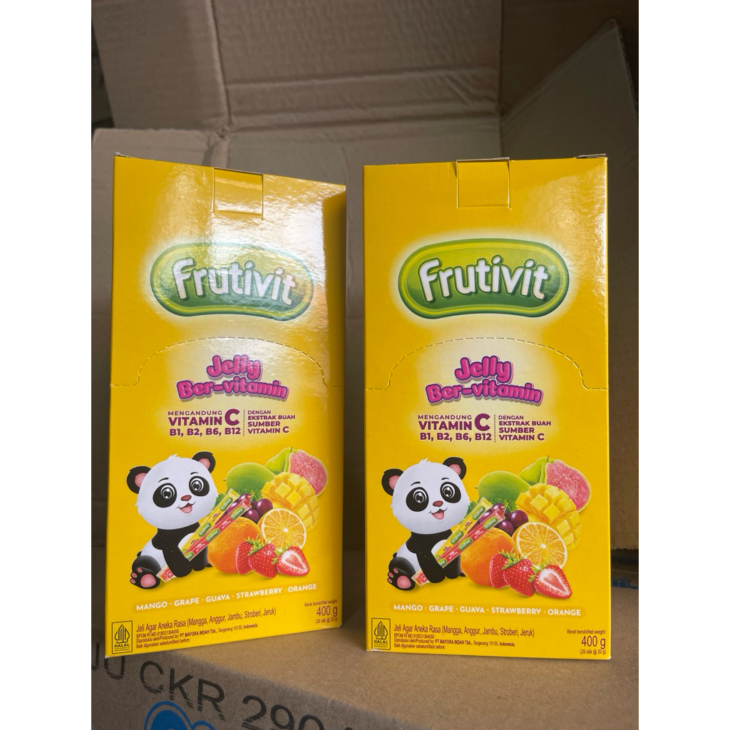 

Frutivit Jelly Ber-vitamin 20 stik Rasa buah