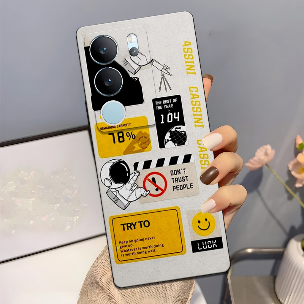 Case VIVO V29 V29E 5G Terbaru - Casing Hp VIVO V29 5G V29E 5G { HC15 } Silikon Hp - Cassing Hp - Kes