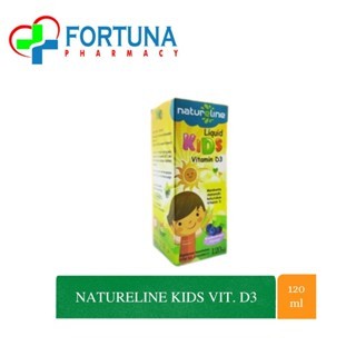 NATURELINE D3 400 IU SIRUP KIDS 120 ML