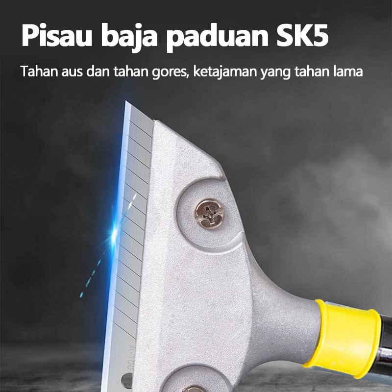 30Cm Alat Pengikis Kape Scrapper Kape Cat Pisau Dempul Pengerok Cat Panjang Kape Pembersih Spatula