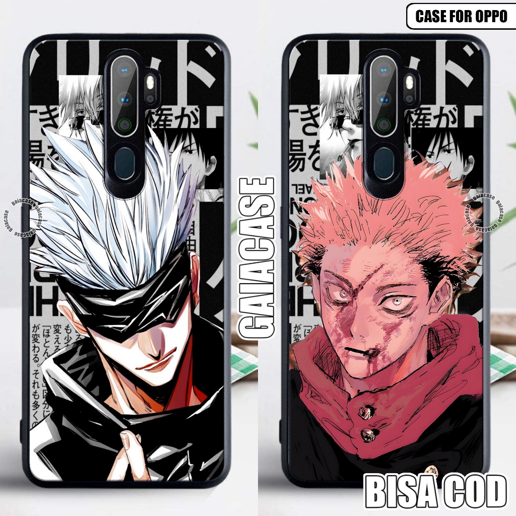 Case Oppo A5 2020 Casing Oppo A9 2020 Jujutsu Kaisen Terbaru Terlaris Softcase Hardcase Glossy 2D