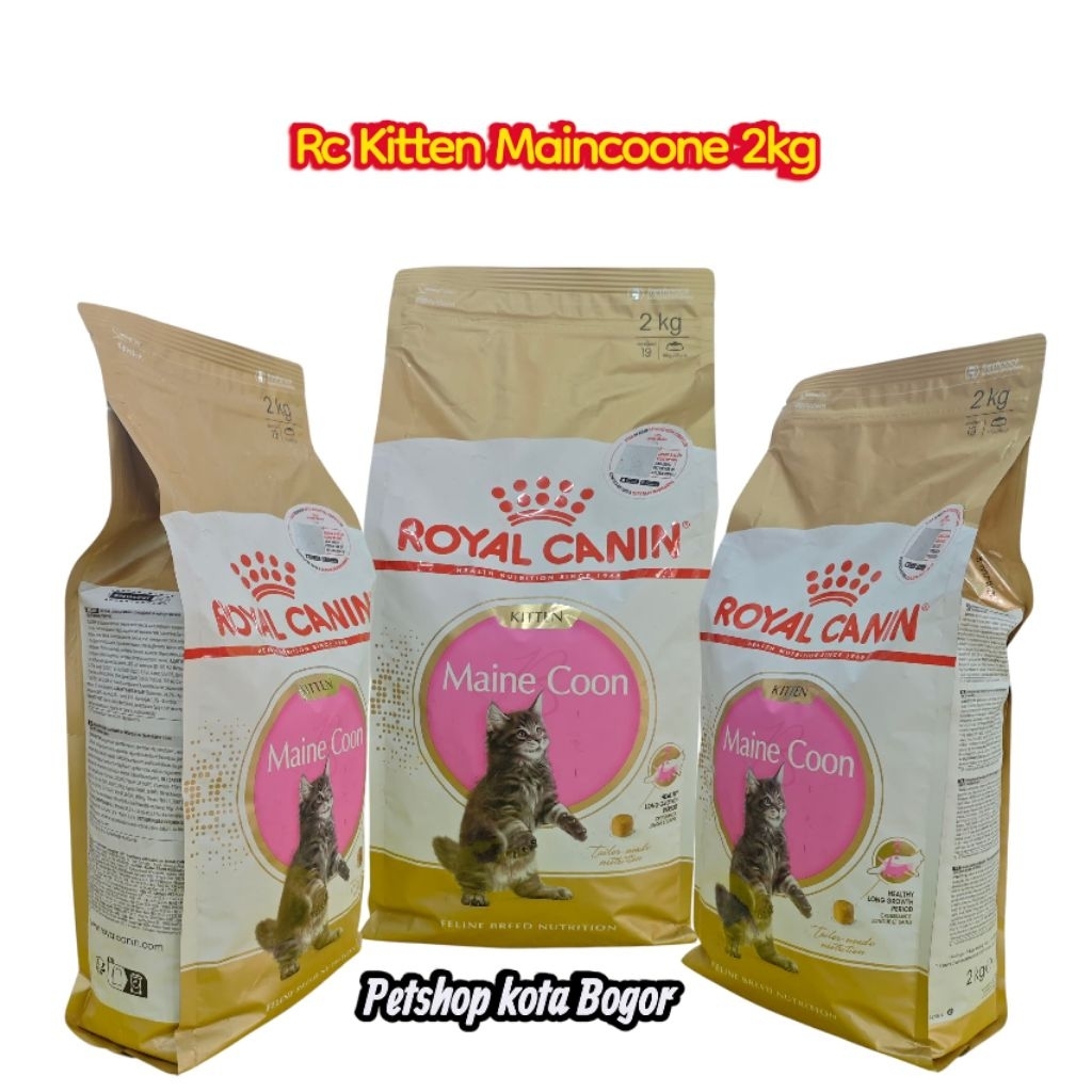Royal canin maine coon kitten 2kg makanan RC maine coon