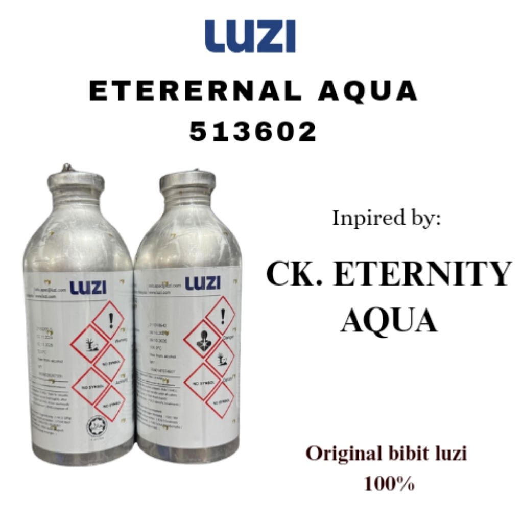 BIBIT ETERNAL AQUA LUZI | ISNPIRED BY CK ETERNITY AQUA | BIBIT LUZI 100ML REPACK