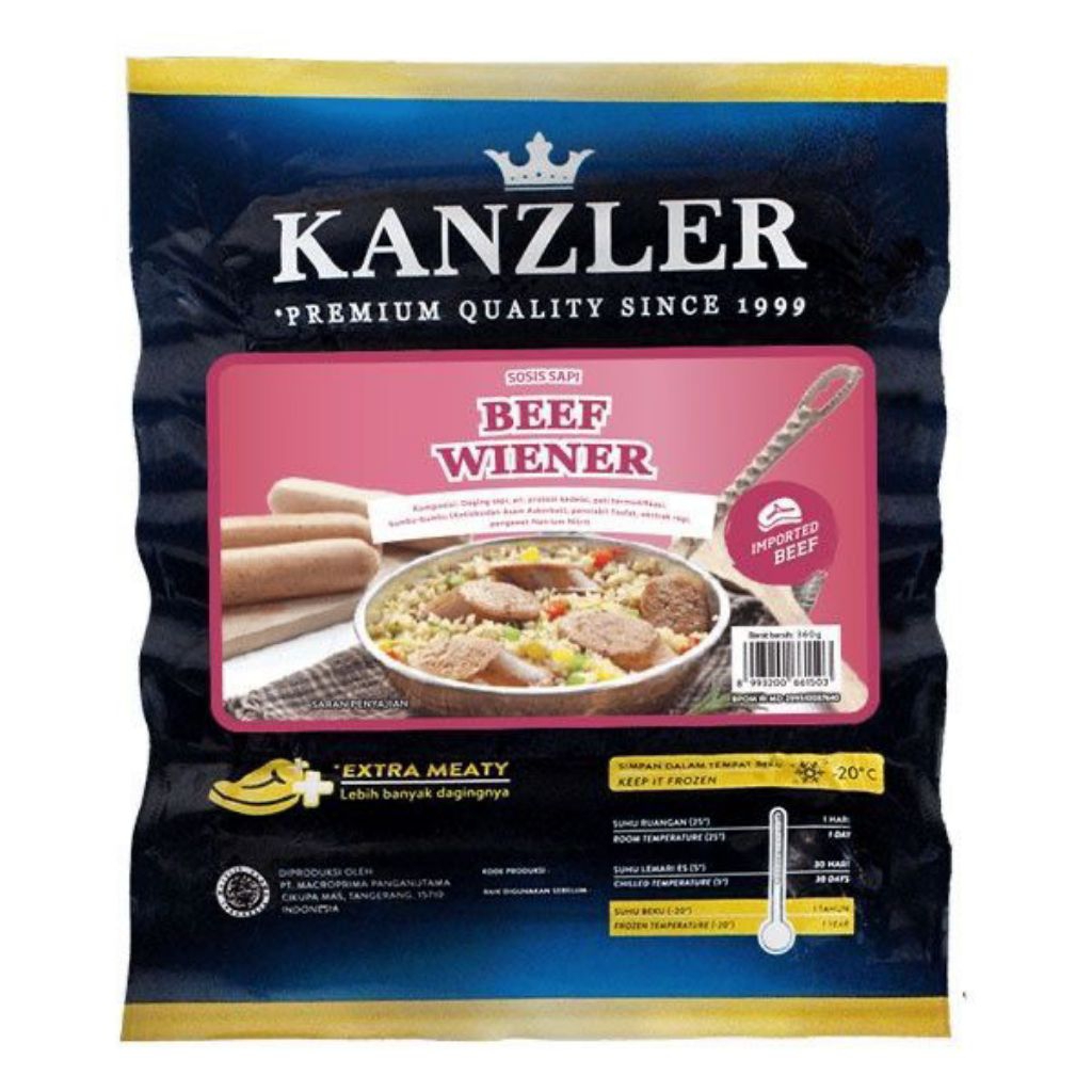 

sosis kanzler beef wiener