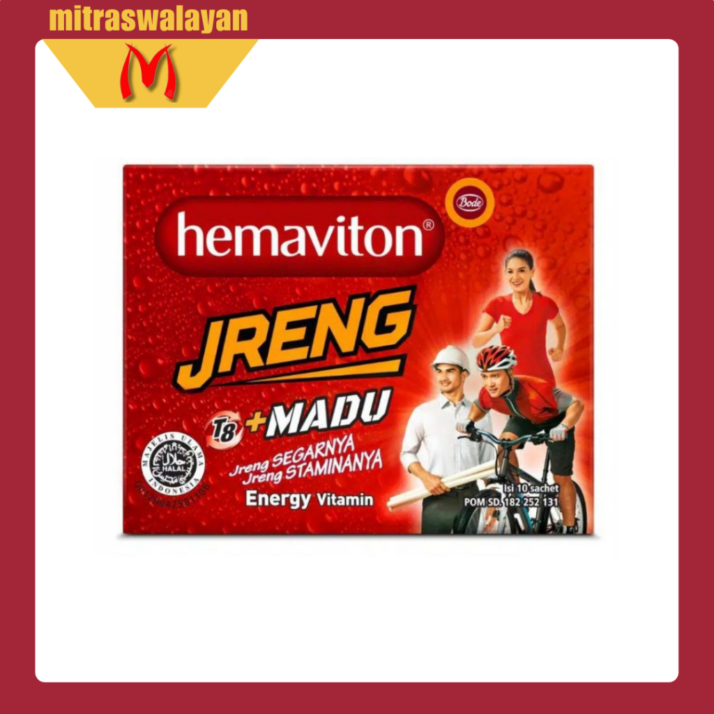 

HEMAVITON Jreng Serbuk 1 Box Isi 10 pcs