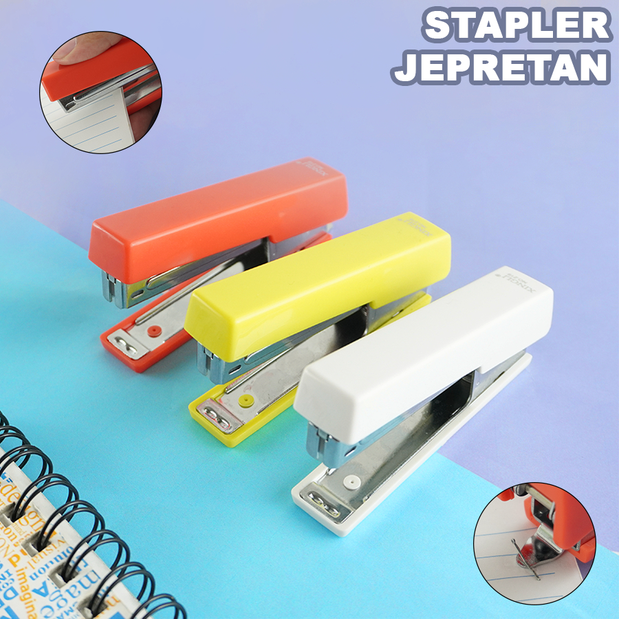 

Stapler Jepretan Multifungsi 20 Sheets Stapler Hekter Perlengkapan Alat Sekolah GJ-070201
