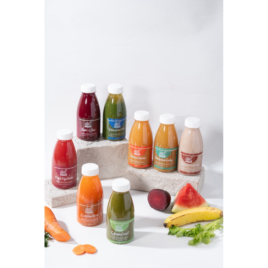 Jus Vibe - Detox Juice Paket Calm Gut (Jus Maag/Asam Lambung/Gerds/Sembelit)