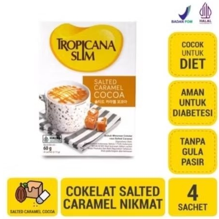 

Tropicana slim salted caramel 4 pcs