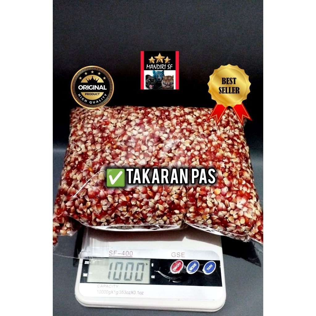 

jagung merah cililin grade A butiran kecil 1 kg