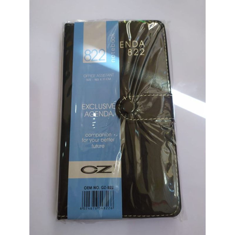 

OZ Notebook Office Assistant EXCLUSIVE Agenda 822