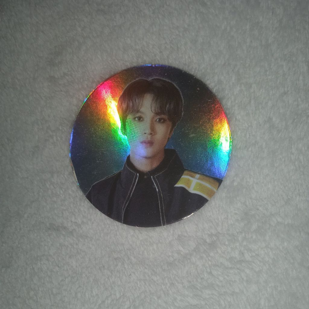 CIRCLE CARD NCT 127 HAECHAN SUPERHUMAN ALBUM