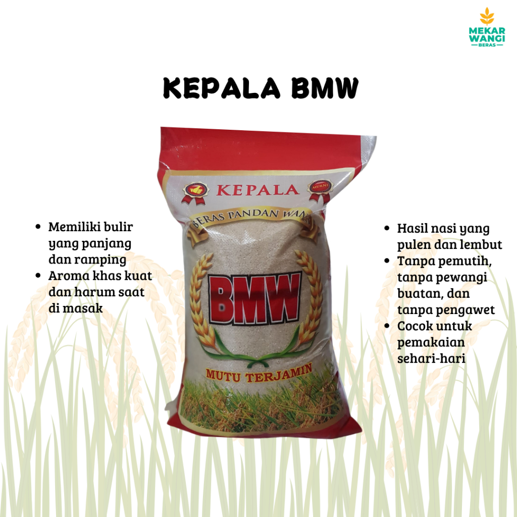 

BERAS KEPALA BMW 20KG