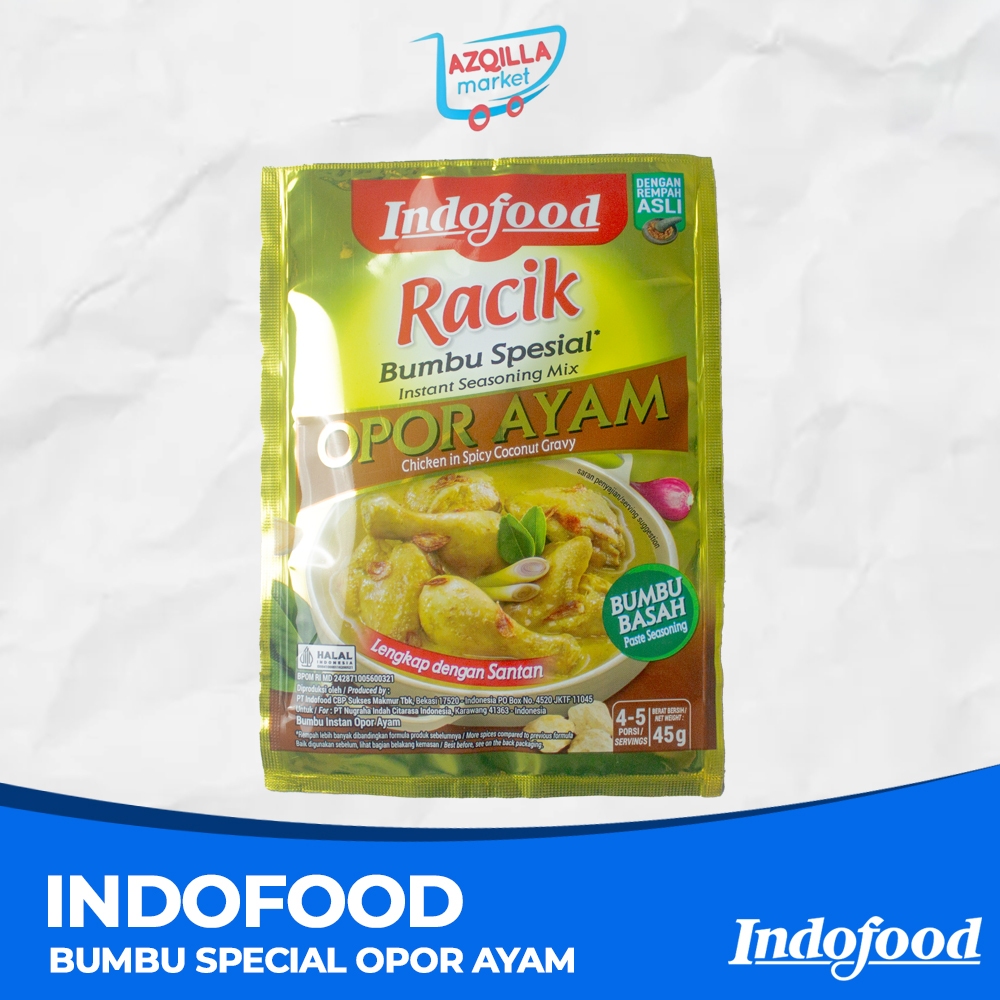 

INDOFOOD BUMBU RACIK SPECIAL OPOR AYAM