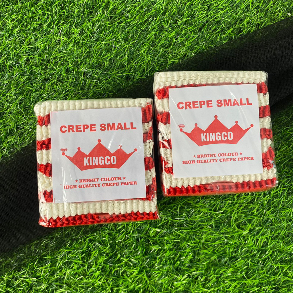 

Kertas Krep Merah Putih / Warna Warni (100pcs) / Kertas Krep Crepe Jumbo / Kertas Krep Potongan