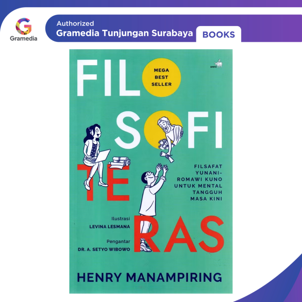 Gramedia Tunjungan : FILOSOFI TERAS (NEW COVER)