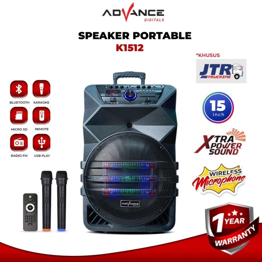 SPEAKER AKTIF ADVANCE K1512