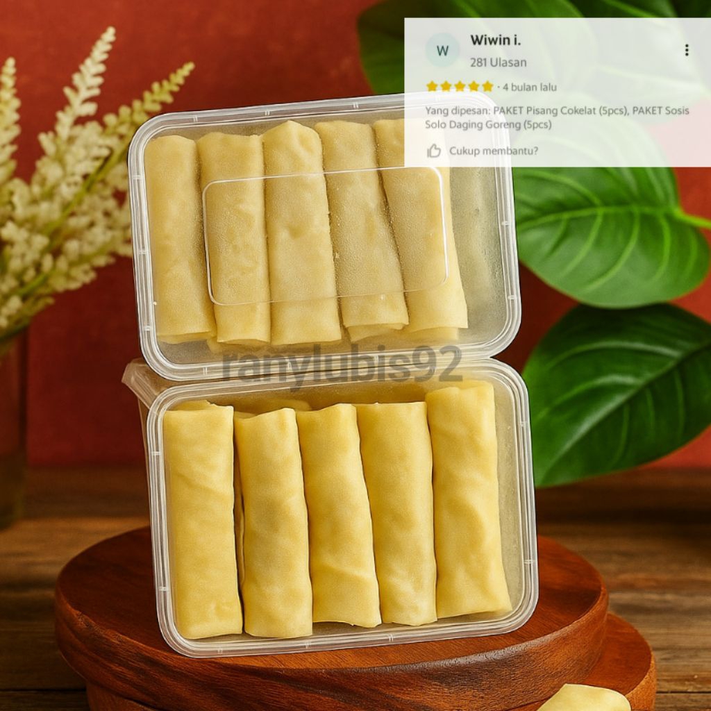 

Sosis Solo Daging isi 10