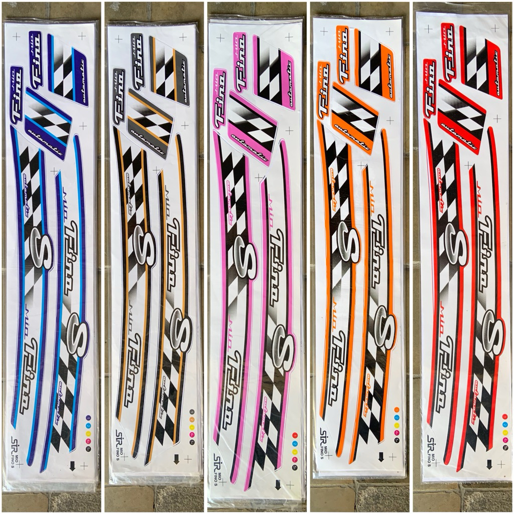 (COD)Striping Variasi Thailand Fino S - Fino Karbu Simpel