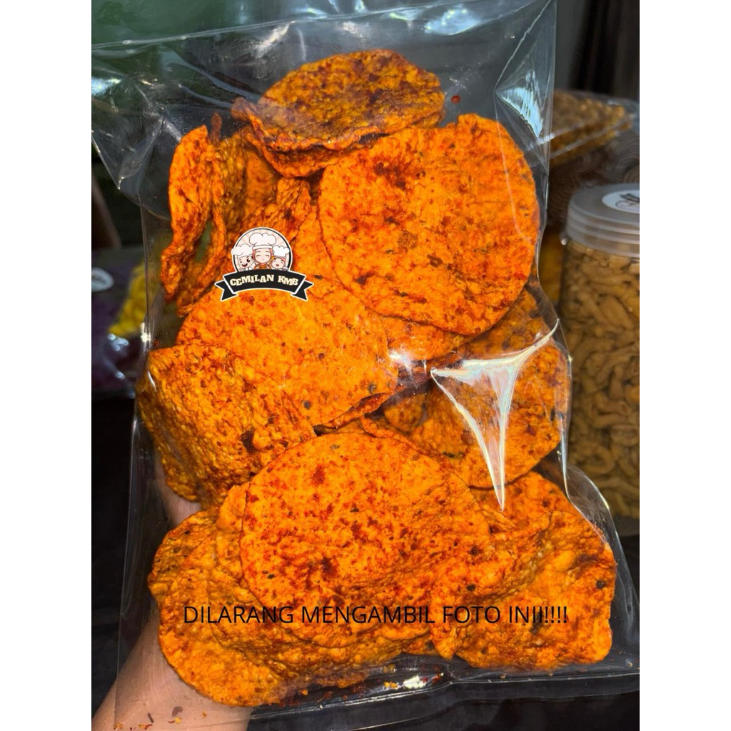 

KERUPUK OPAK JENGKOL PEDAS KHAS MINANG 250g/500g