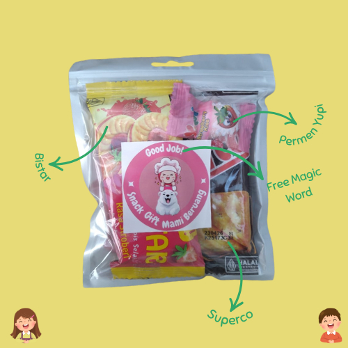 

Snack Gift Mami Beruang "Wonderful