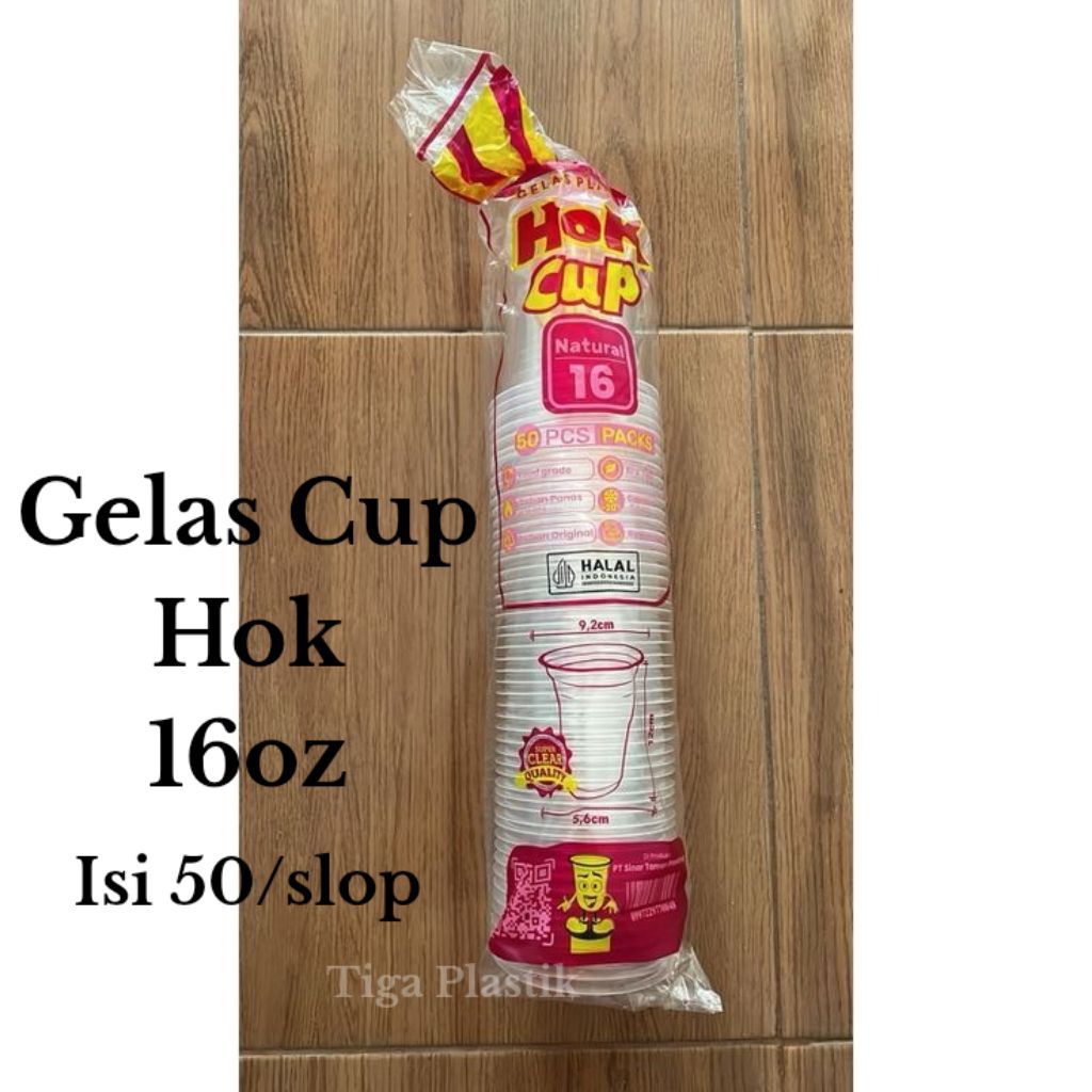 Cup Gelas Hok 16oz
