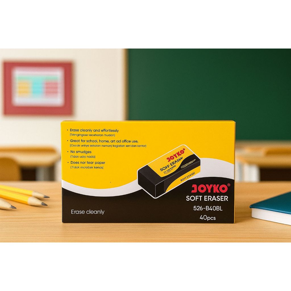 

Penghapus / Soft Eraser Joyko 526-B40BL