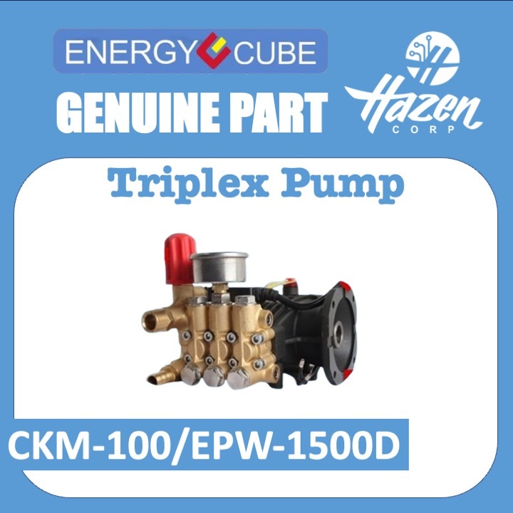 Triplex Pump Untuk Jet Cleaner AiPower EPW-1500D dan Energy Cube CKM-100 by HAZENclean
