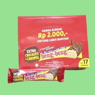 

Beng-Beng Regular Wafer Coklat Caramel 25gr [17 pcs/Box]