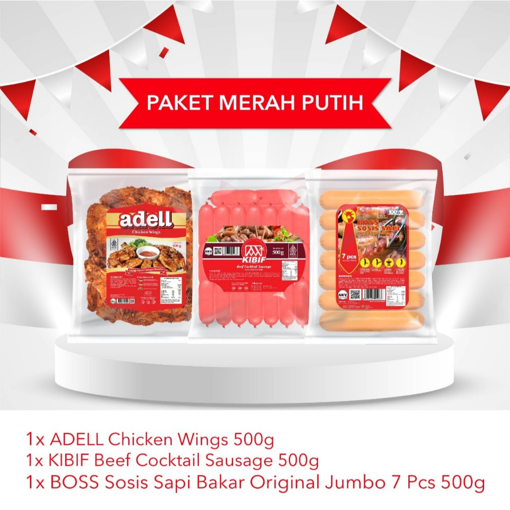 

8.8 Sale Paket Merah Putih