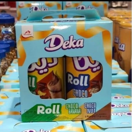 

Deka wafer rool isi 2 kaleng