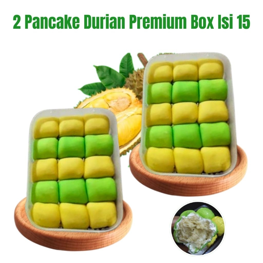 

PROMO 2 PANCAKE DURIAN PREMIUM BOX ISI 10/15