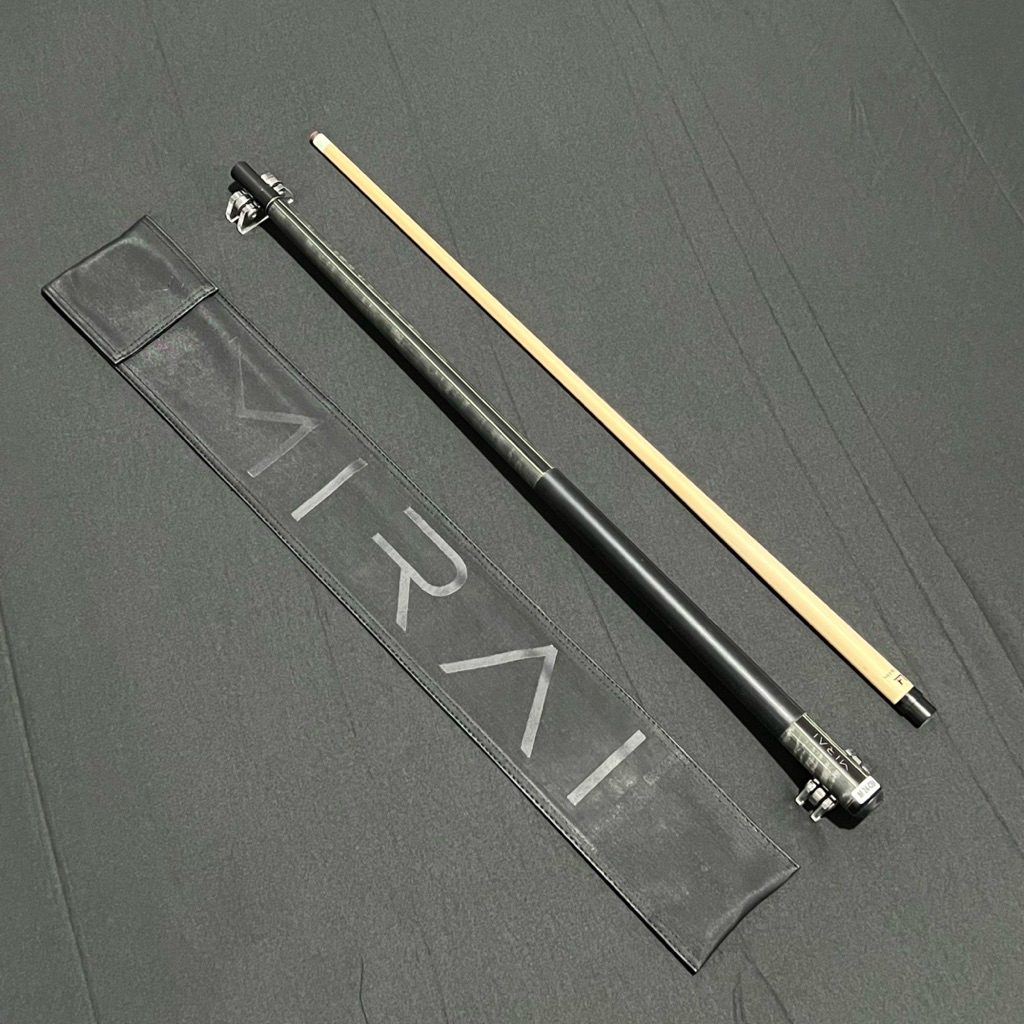 Stick Billiard MIRAI TURBO SERIES Low Deflection Shaft Cue Stick Billiard / Stick Mirai Turbo Black 