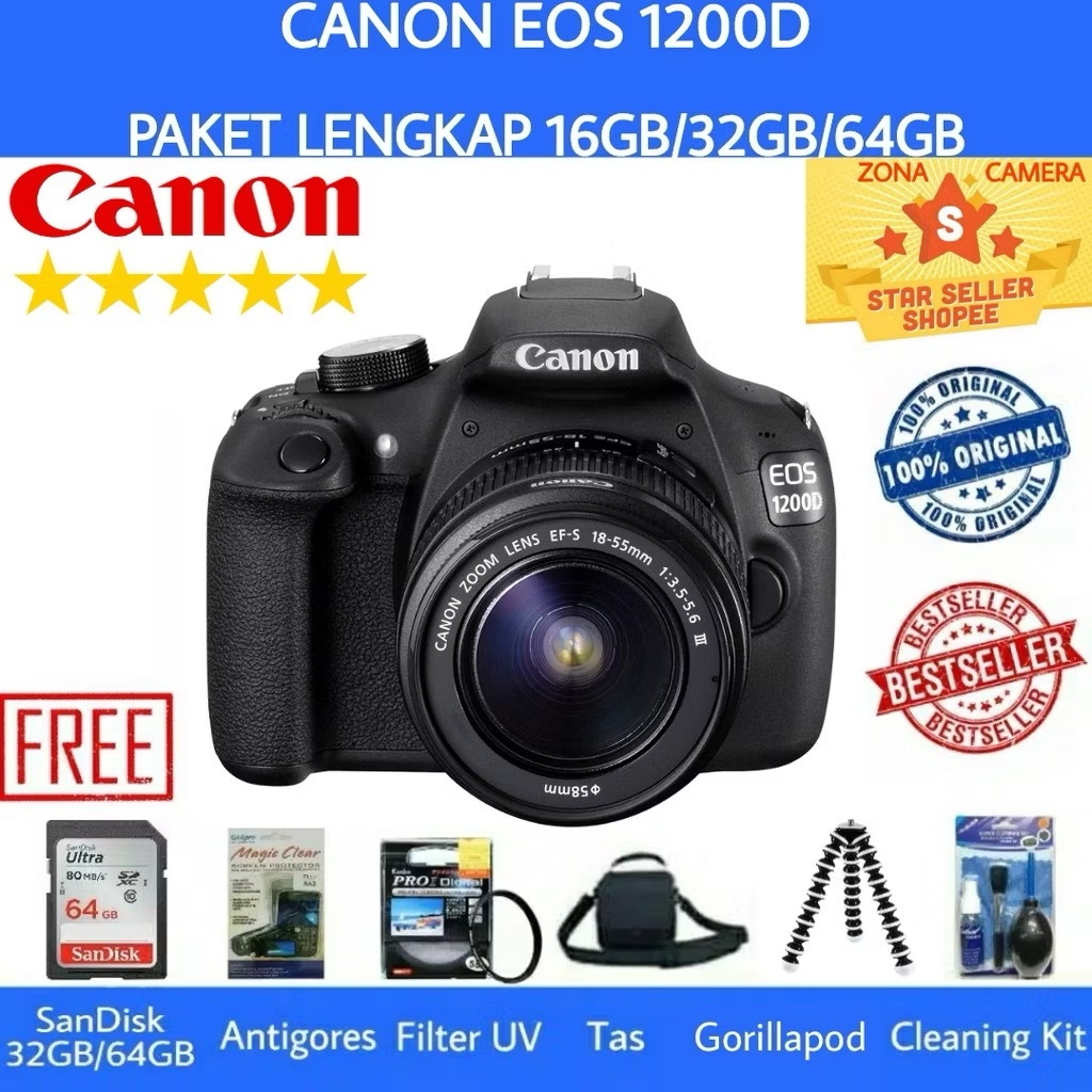 Canon 800d Canon 1800d Camera Price Jual Canon 1200D Terlengkap